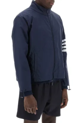 4-bar ripstop windbreaker jacket