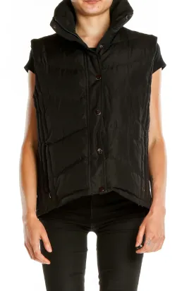 Black Quilted Puffer Vest