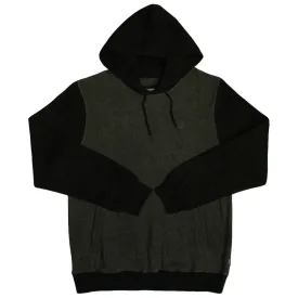 Brixton Malcolm Pullover Hoodie Charcoal Black