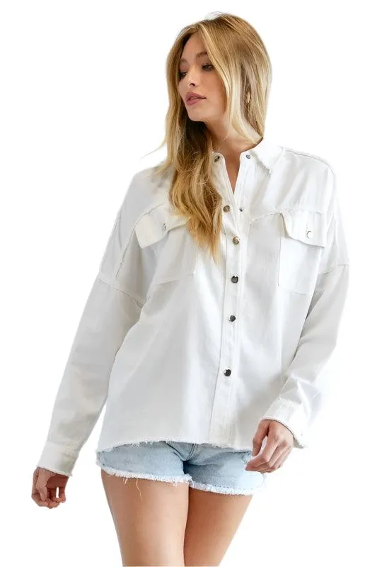 Button Down Shirt With Pockets