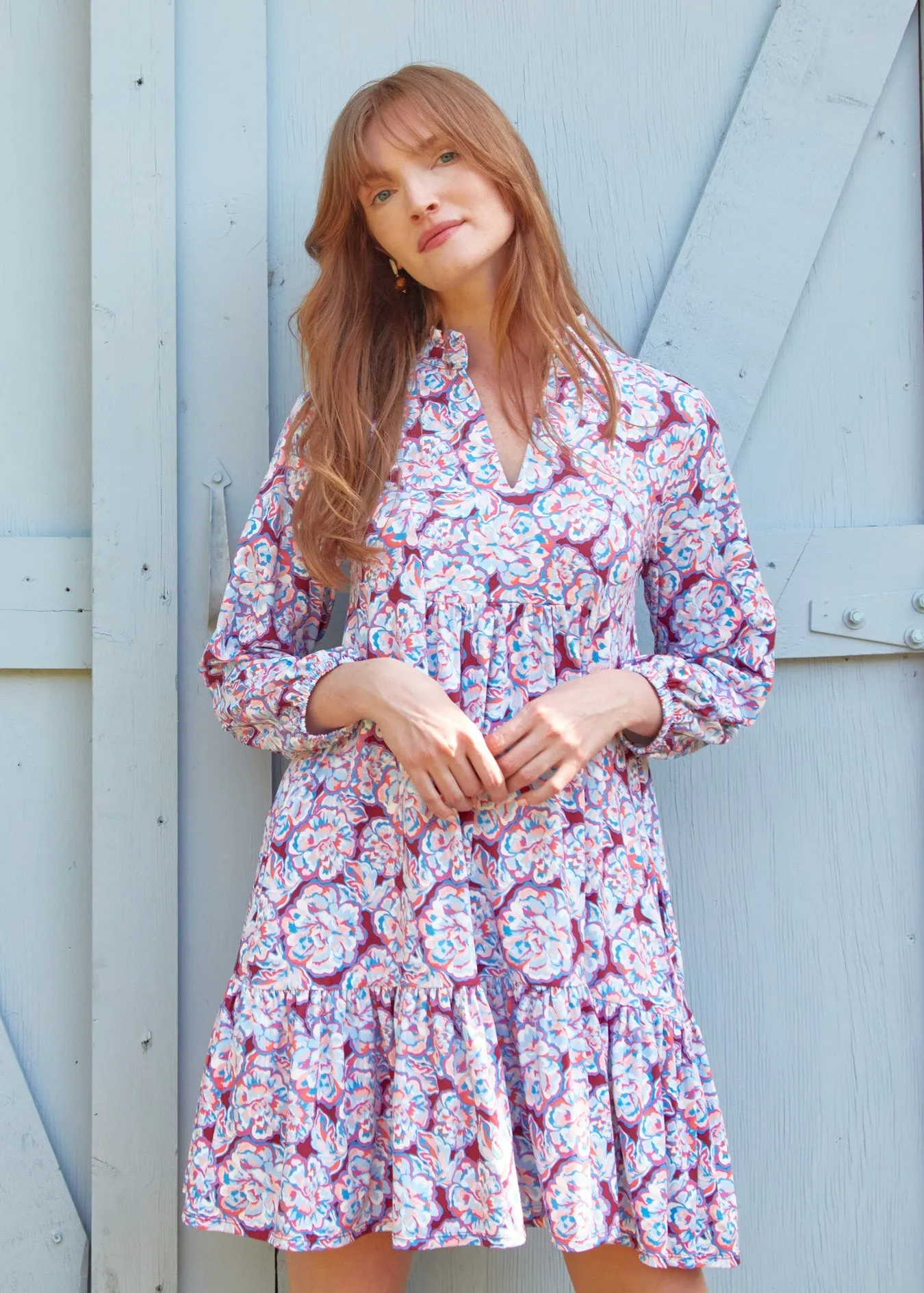 Camden Peony Relaxed Dress