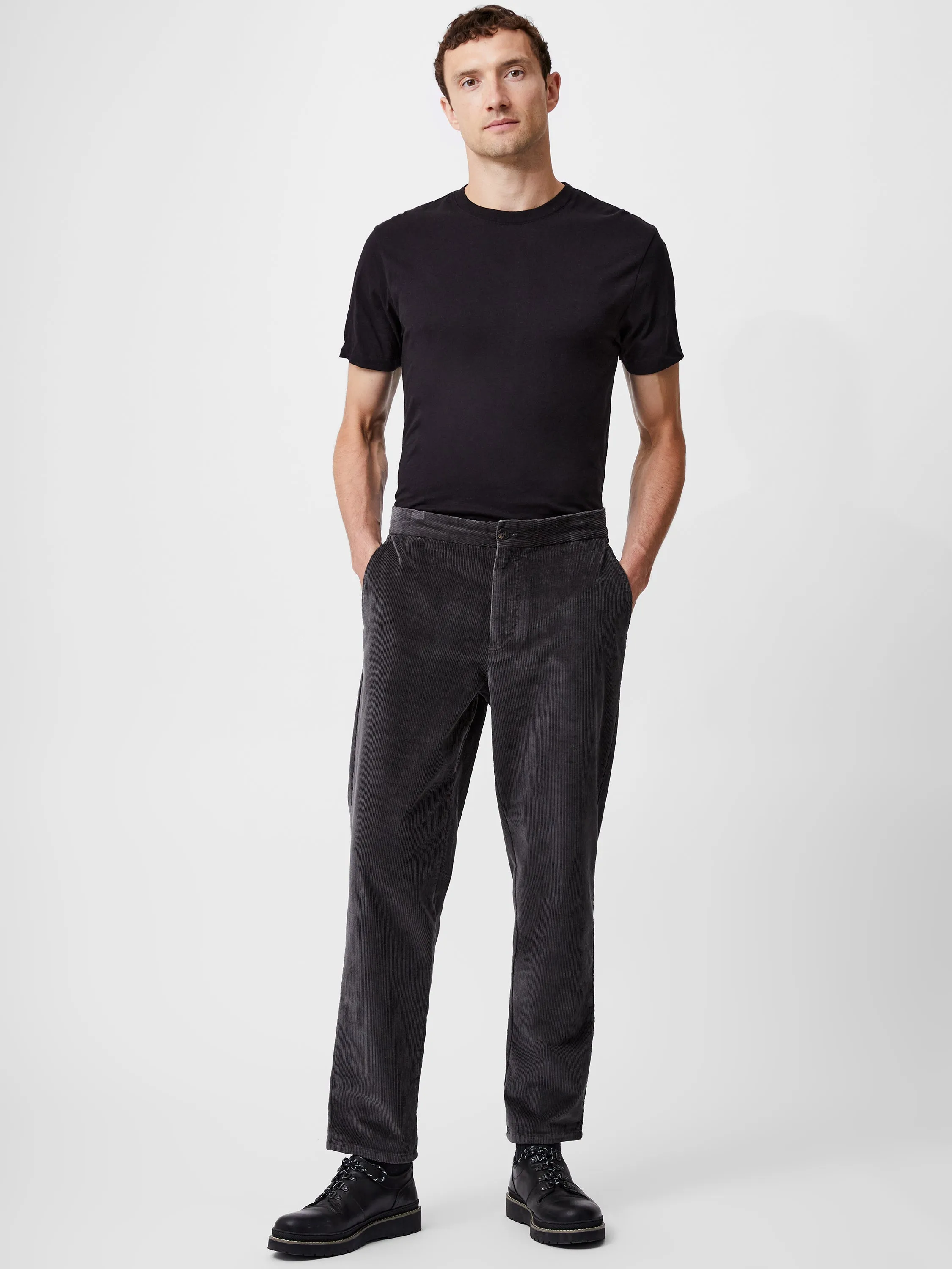 Corduroy Stretch Band Trousers