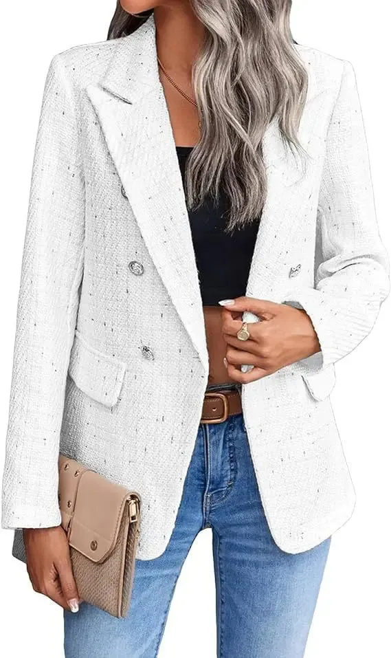 Elegant Tweed Blazer