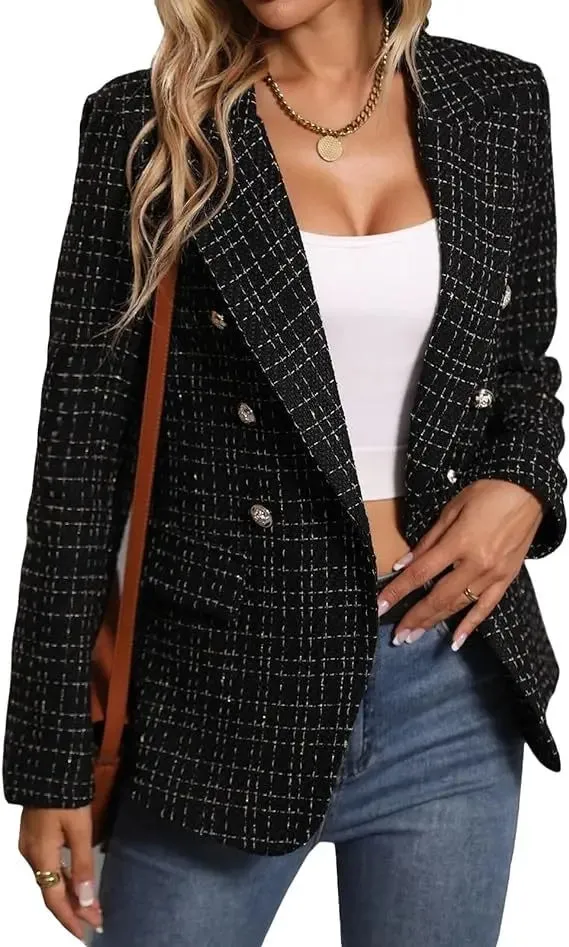 Elegant Tweed Blazer