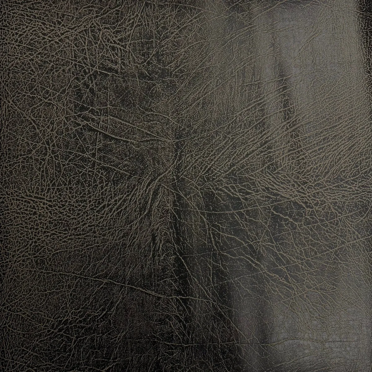 Espresso Black Vintage Distressed Faux Leather Suede Vinyl Fabric