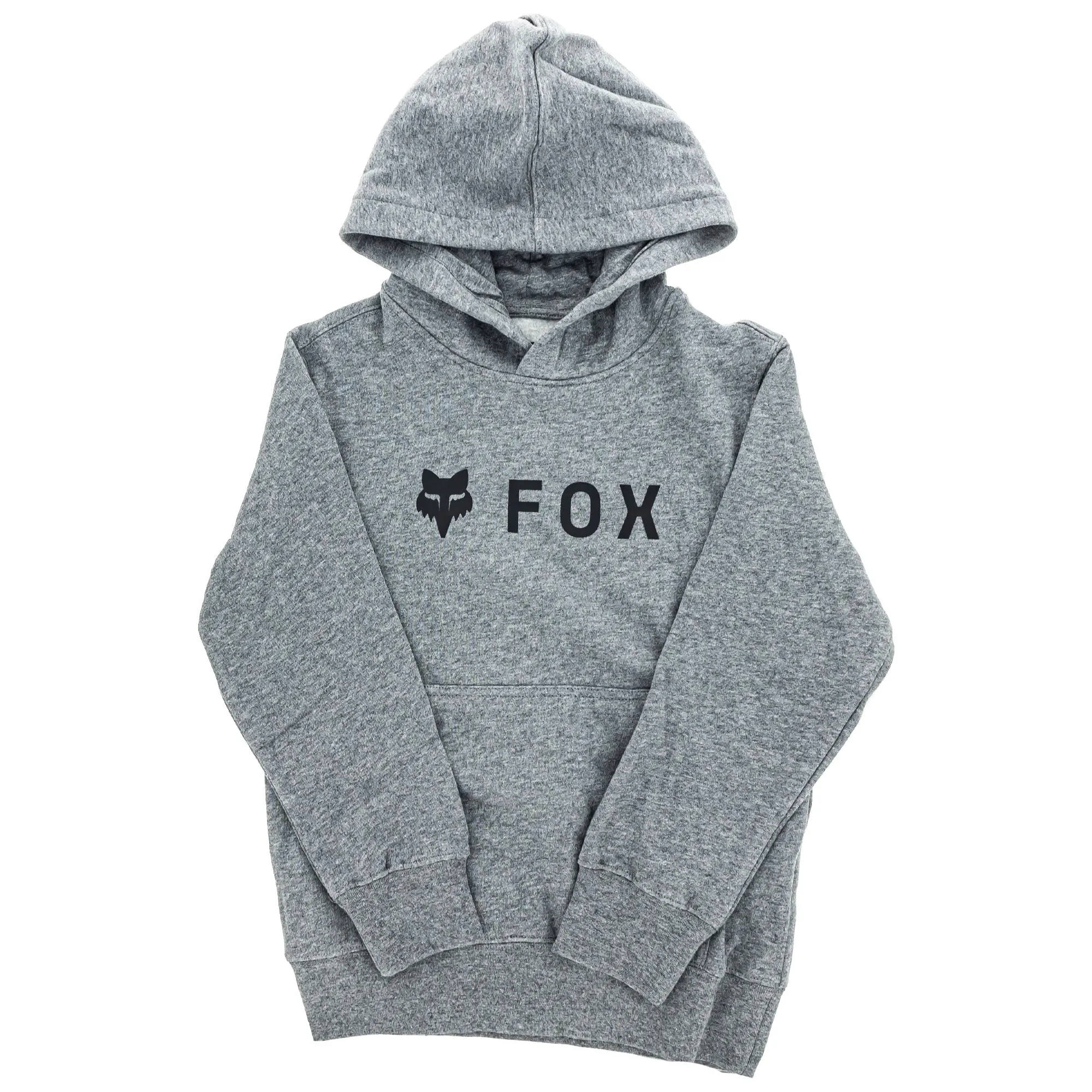 Fox Racing Youth Absolute Fleece Pullover Hoodie Heather Graphite Grey