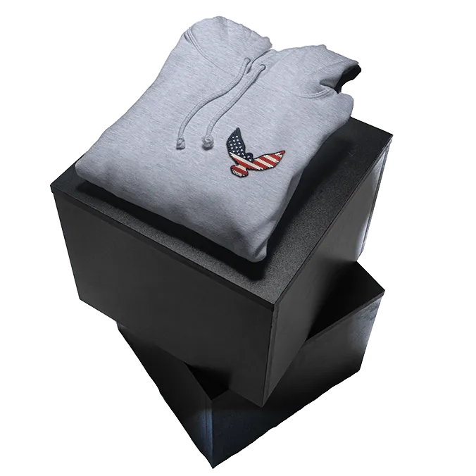 Freedom Eagle PVC Hoodie