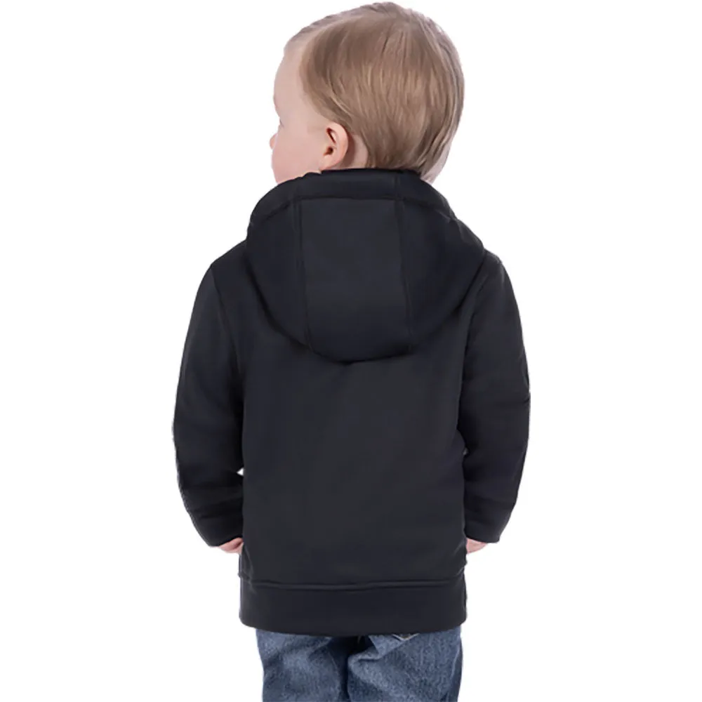 FXR Toddler Race Division Tech Zip Hoodie Black/Lime