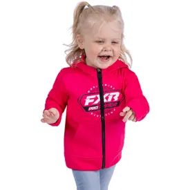 FXR Toddler Race Division Tech Zip Hoodie Razz Pink