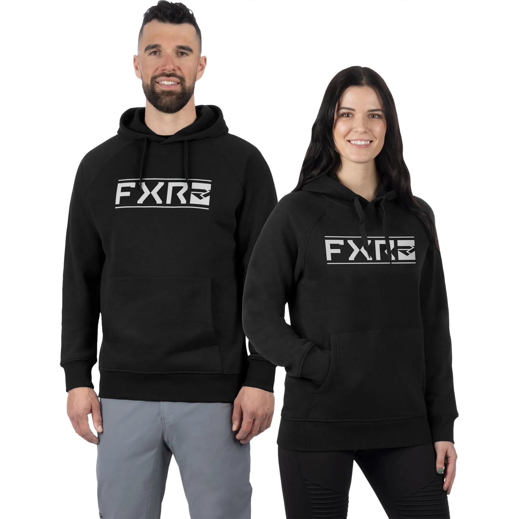 FXR Victory Pullover Hoodie Black/White