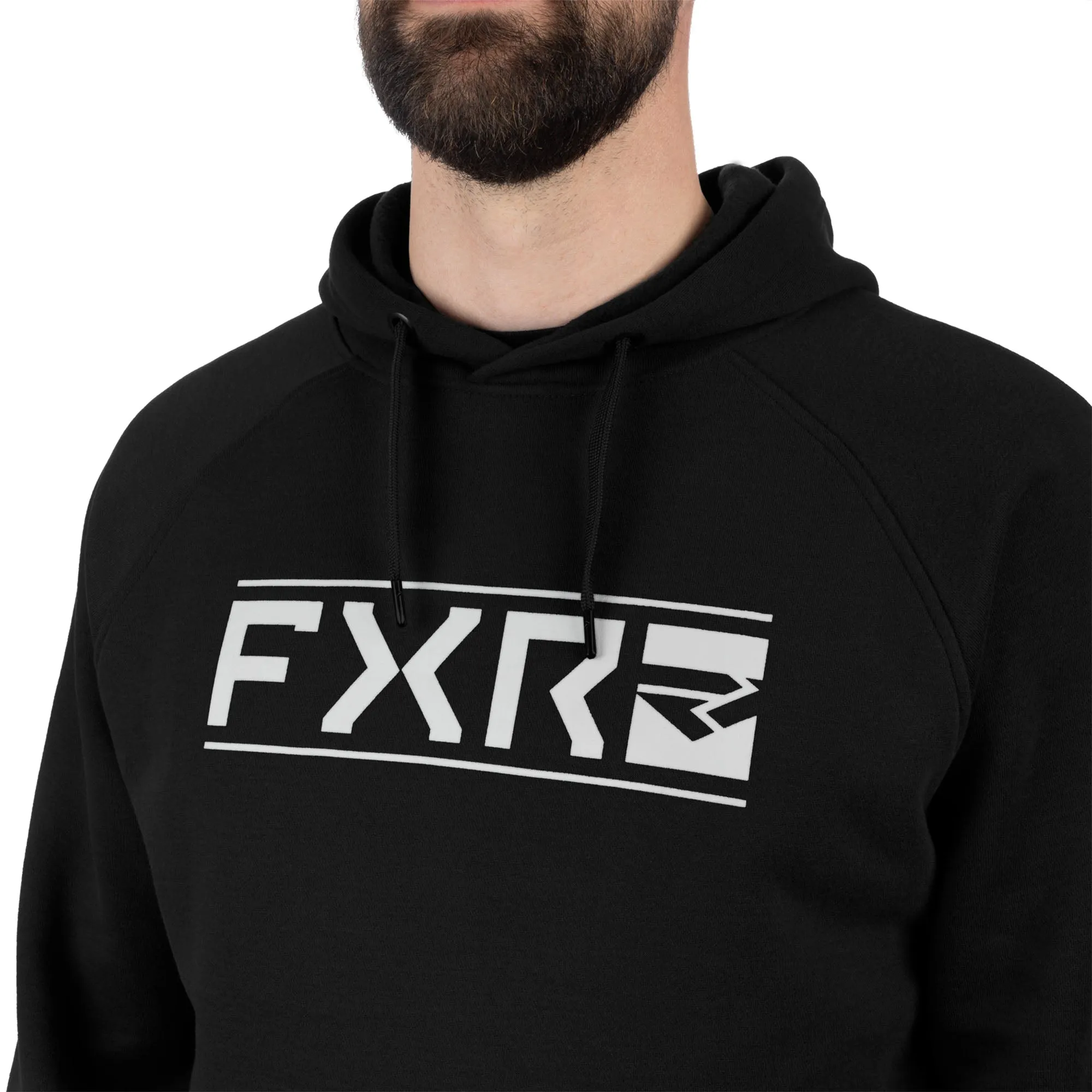 FXR Victory Pullover Hoodie Black/White