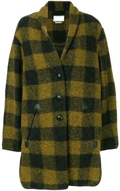 'Gino' Plaid Coat