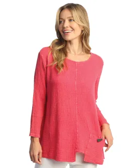 Jess & Jane Mineral Washed Double Gauze Tunic - M108