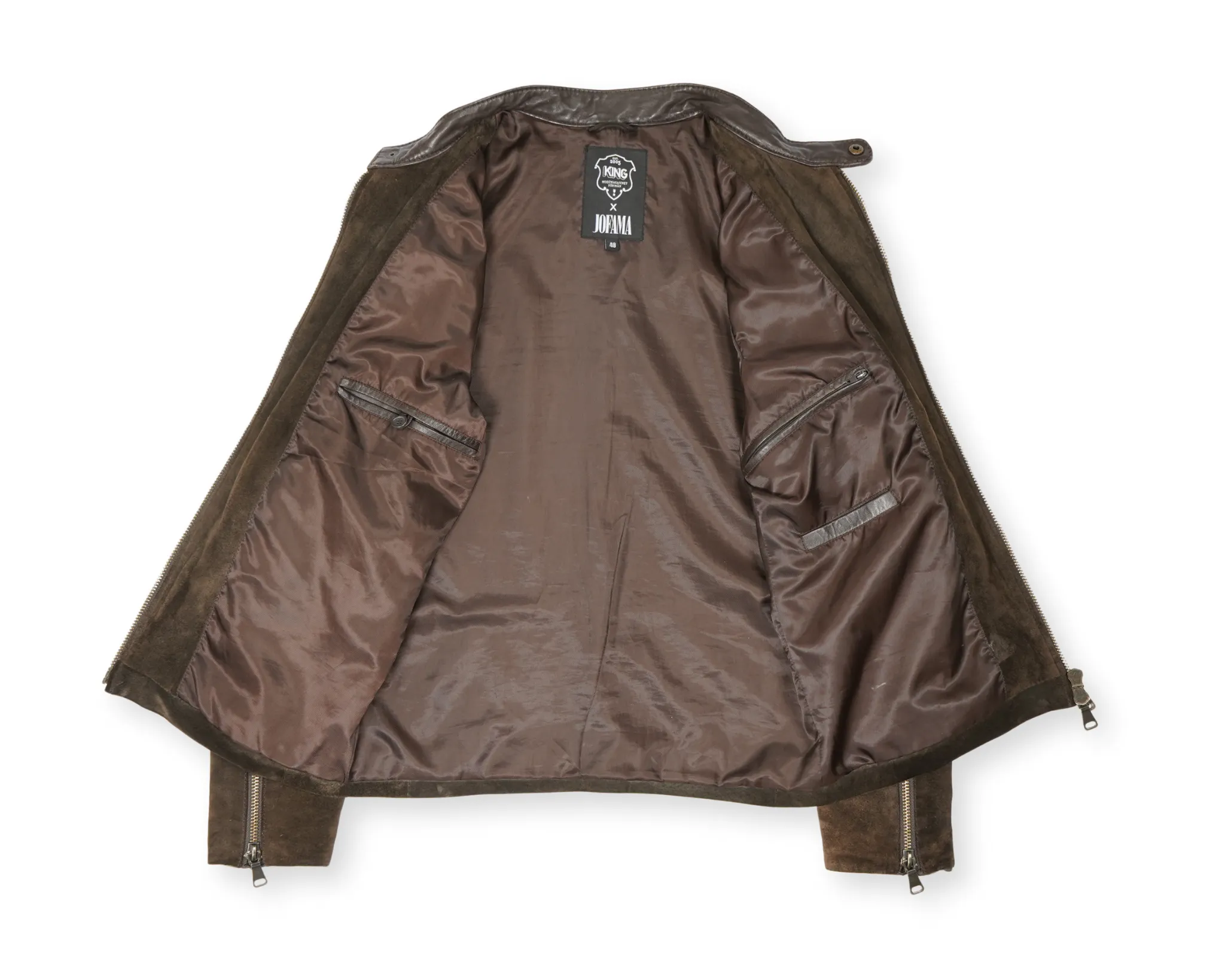 Jofama - Brown Suede Jacket 48