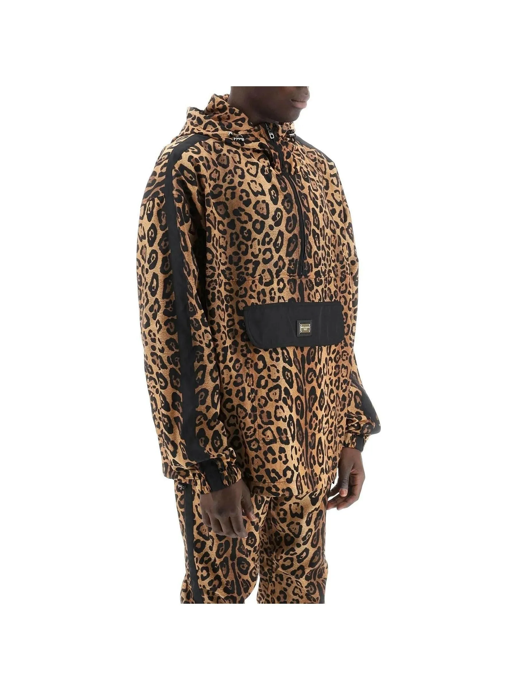 Leopard Print Anorak