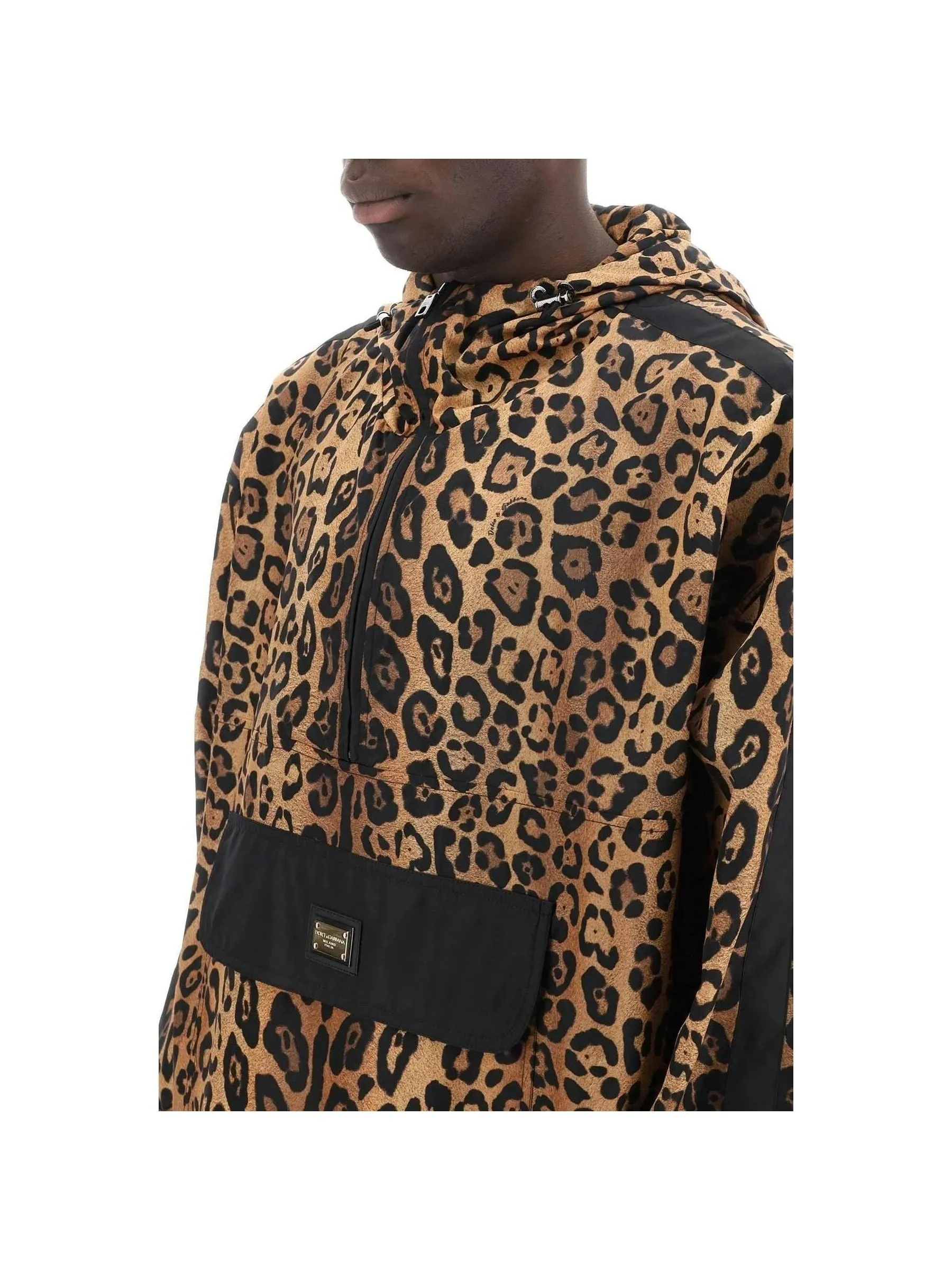 Leopard Print Anorak