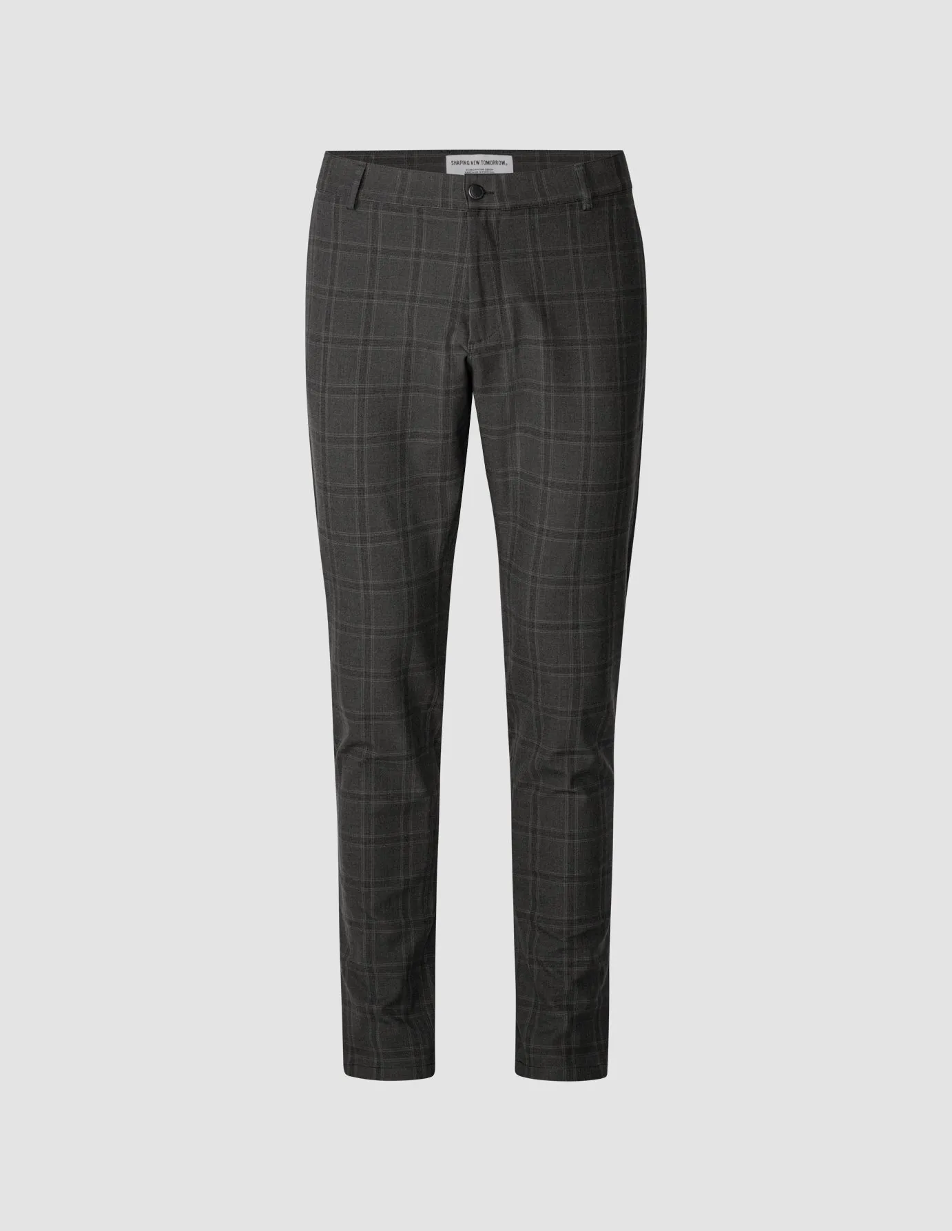 Limited Check Pants Slim Green