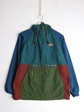 L.L. Bean Jacket Womens XS Blue Anorak Windbreaker