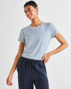 Lulu Stripe Crew Neck Tee