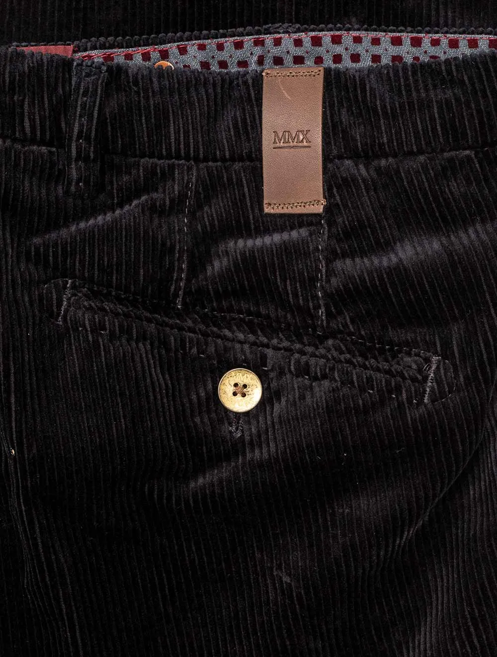 Lynx Corduroy Trousers Blue