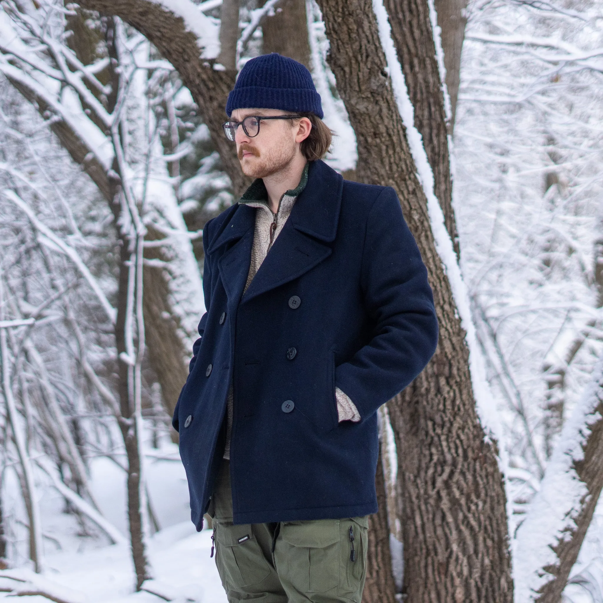 Mil-Tec US Navy Wool Peacoat