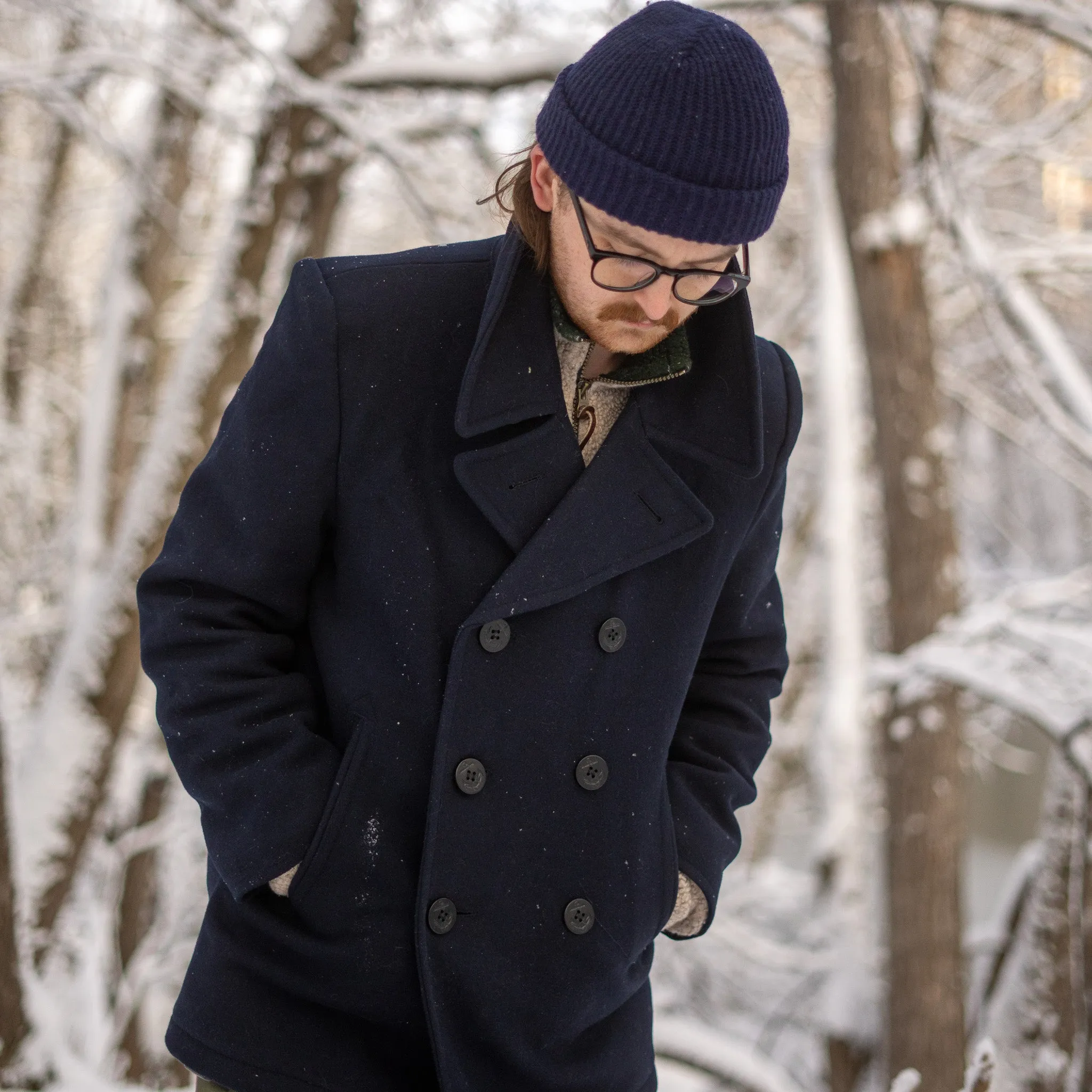 Mil-Tec US Navy Wool Peacoat