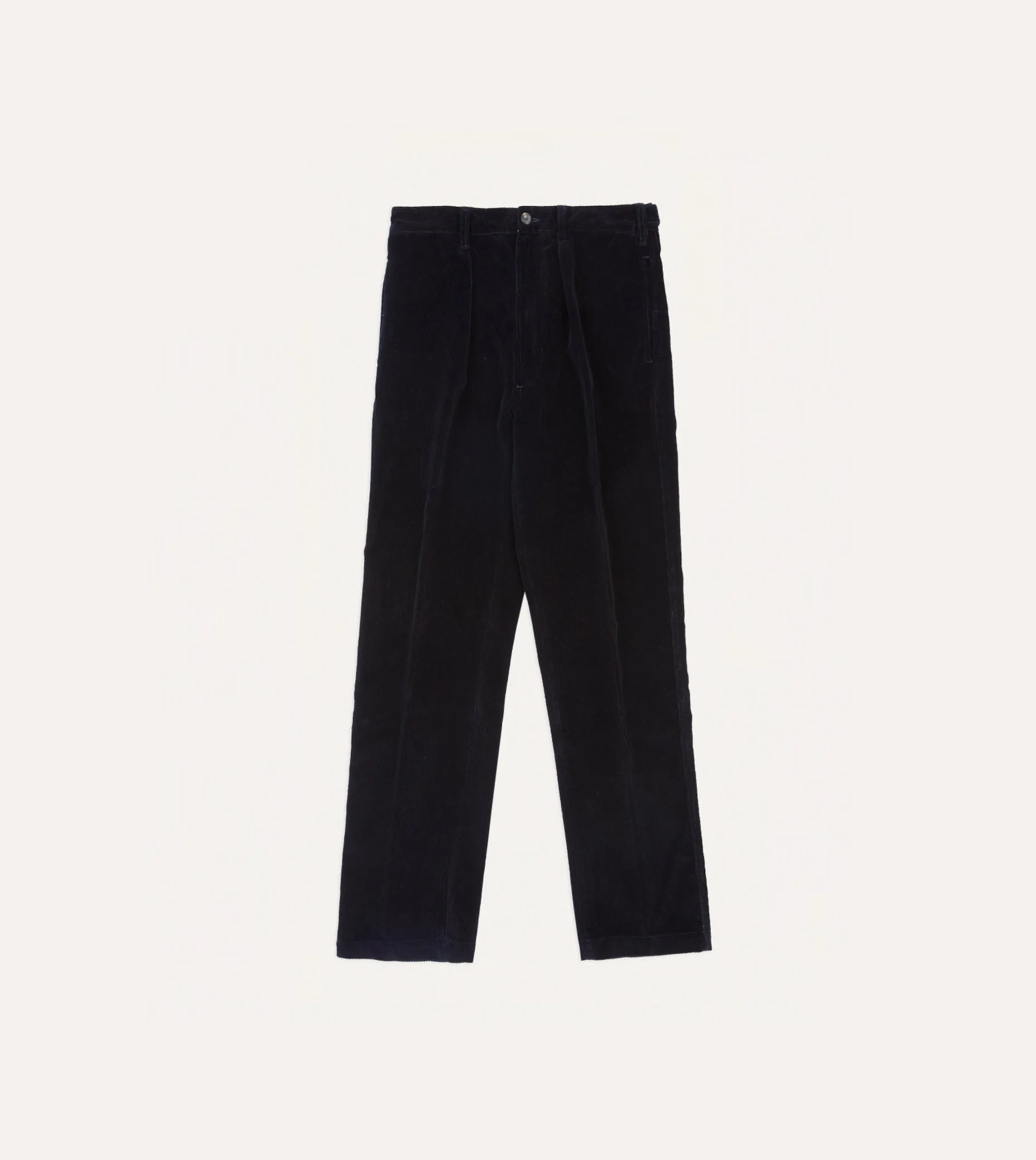 Navy Cotton Corduroy Games Trousers