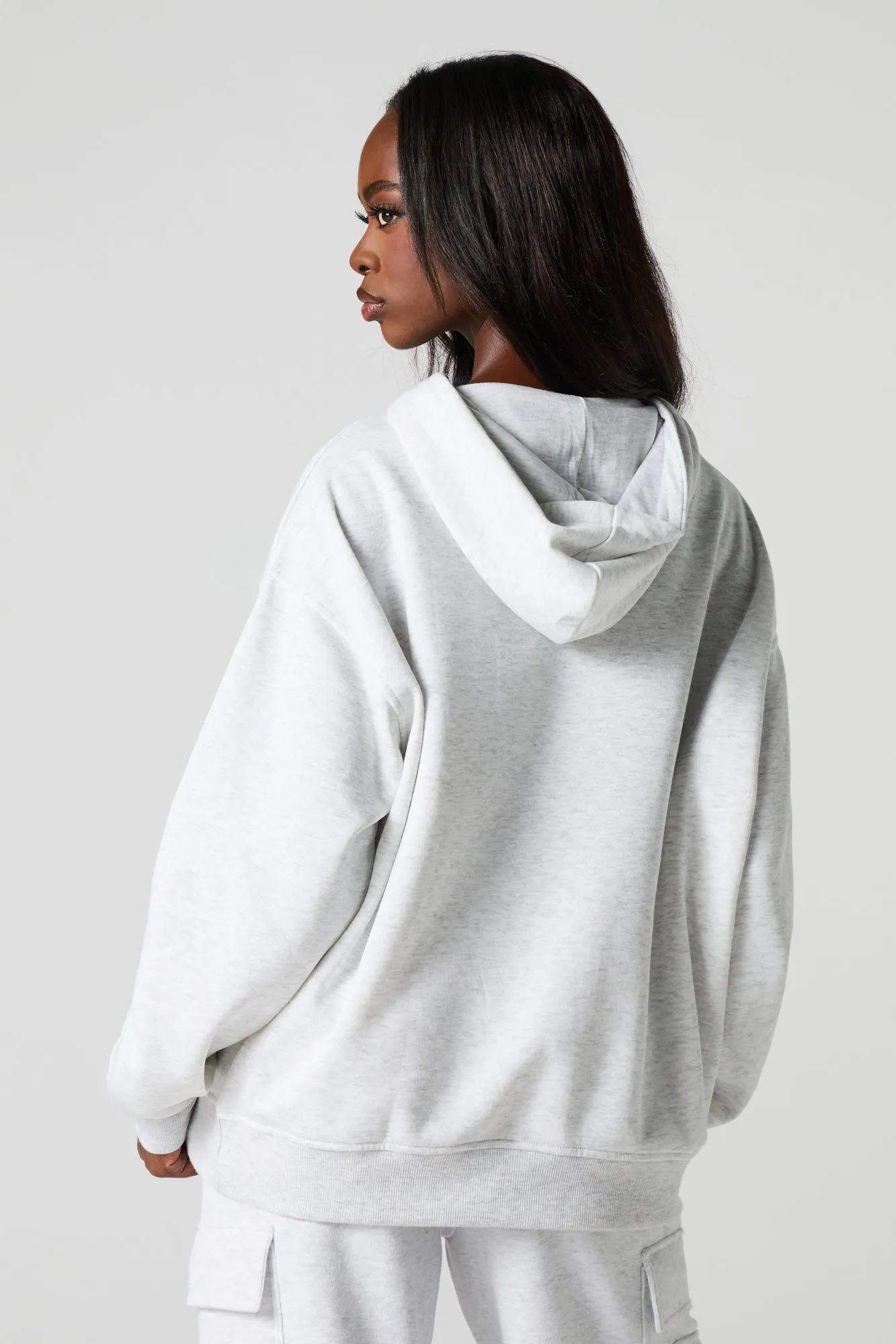 Oversized Fleece Hoodie