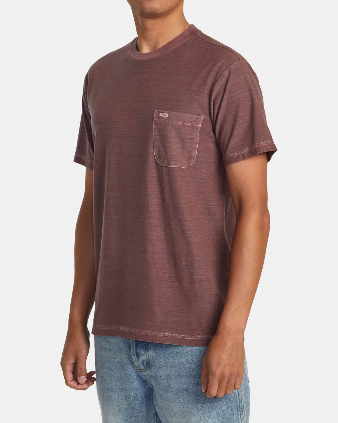 PTC Stripe Tee - Red Earth