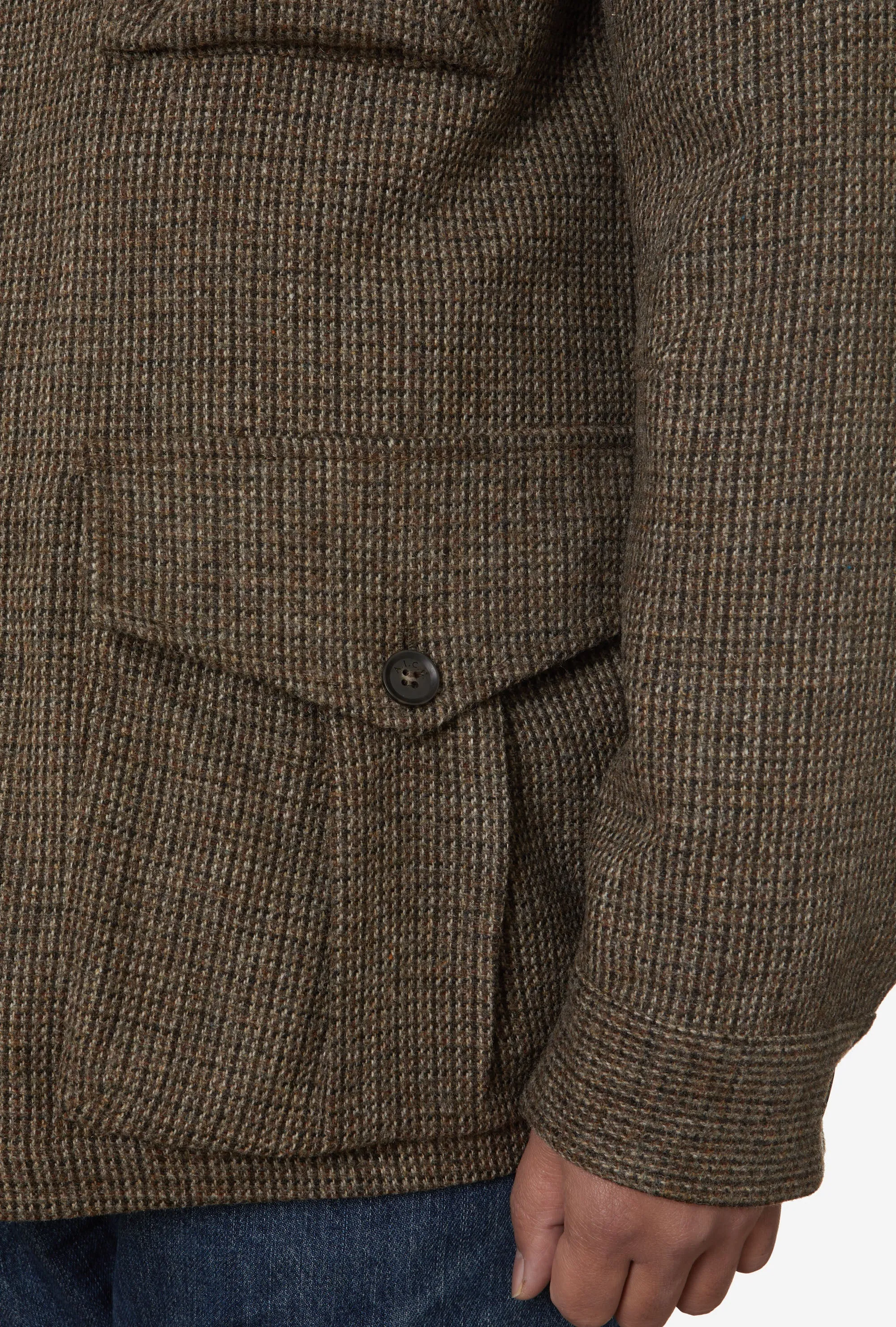 Safari Tweed Brown Tickweave