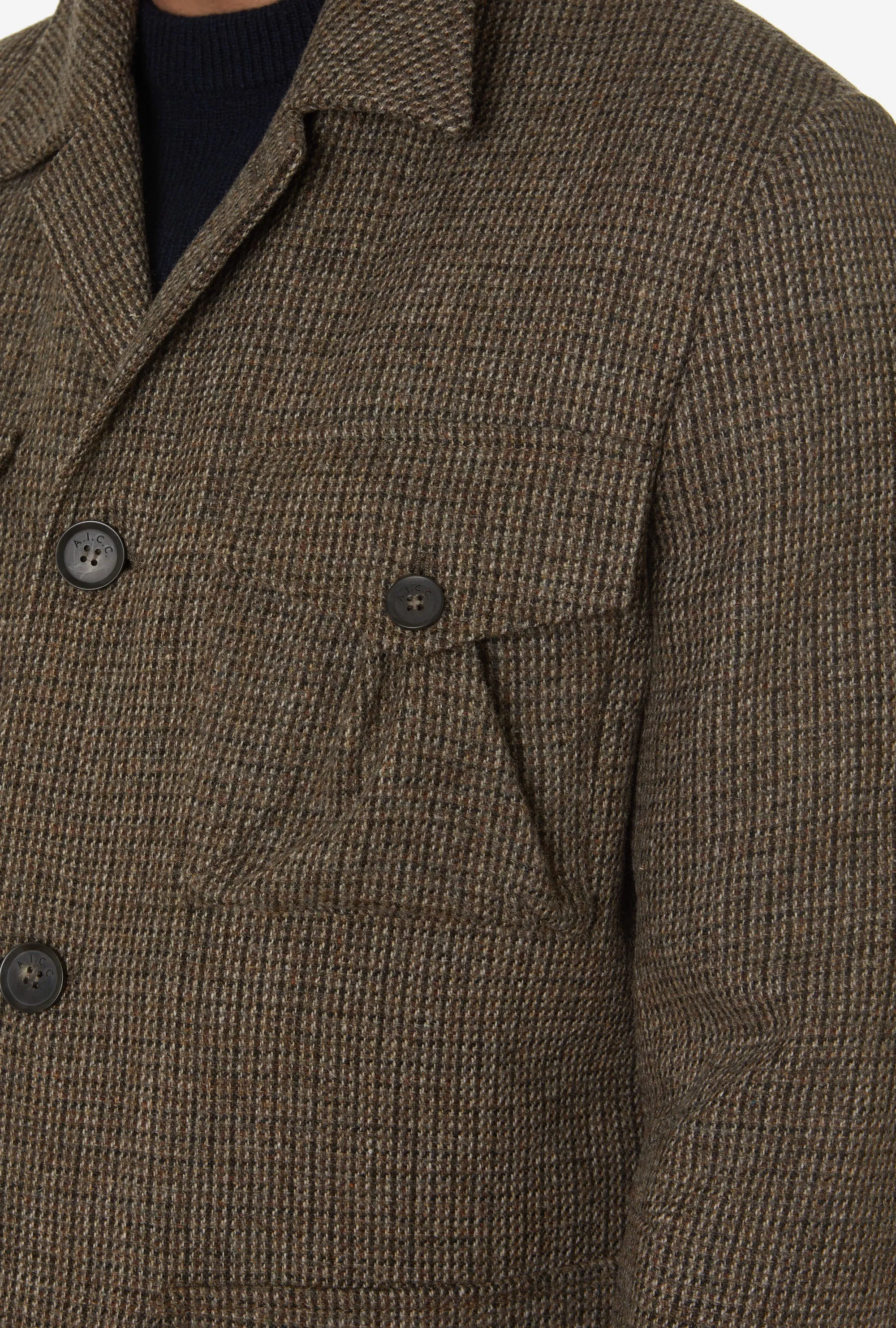 Safari Tweed Brown Tickweave