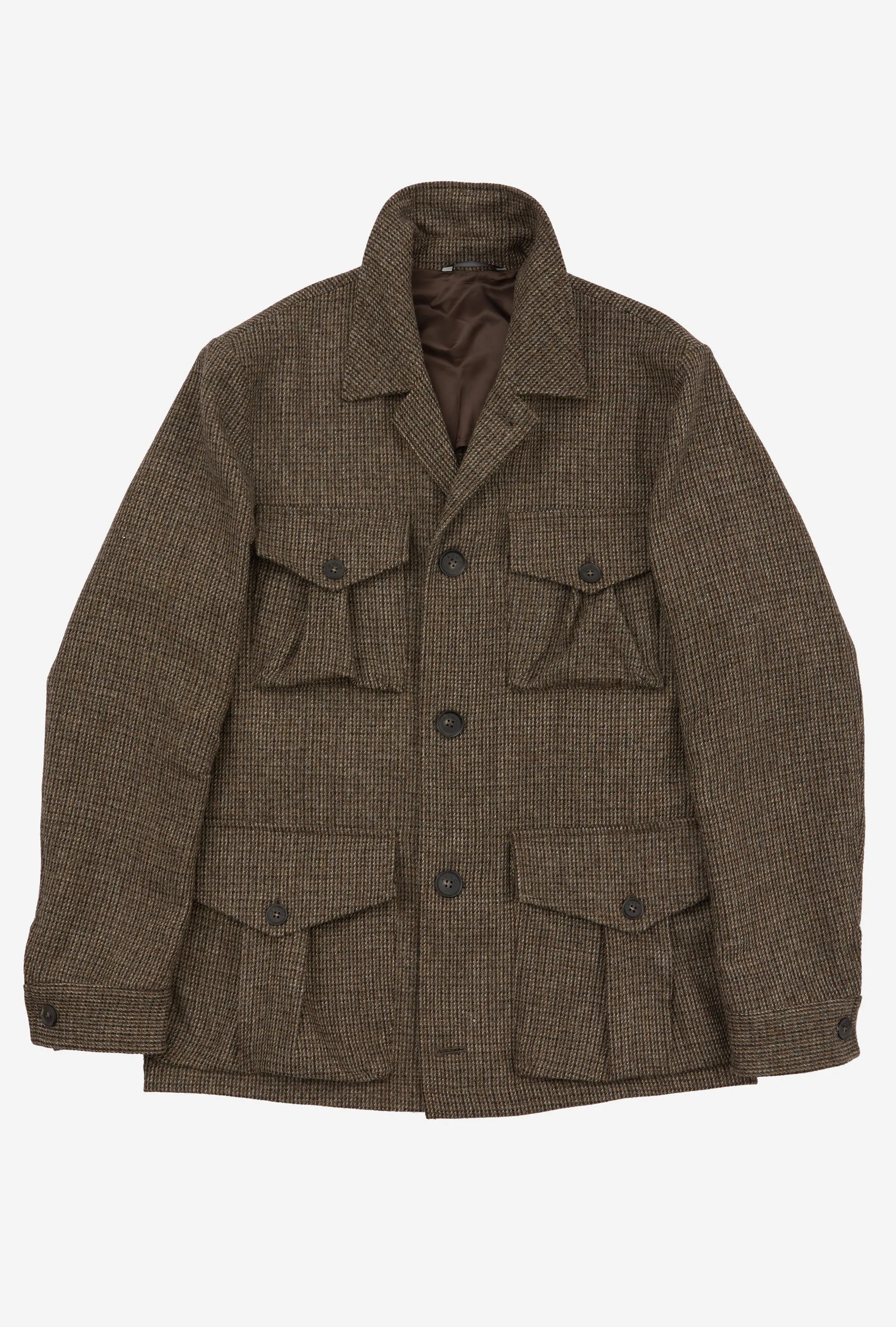 Safari Tweed Brown Tickweave