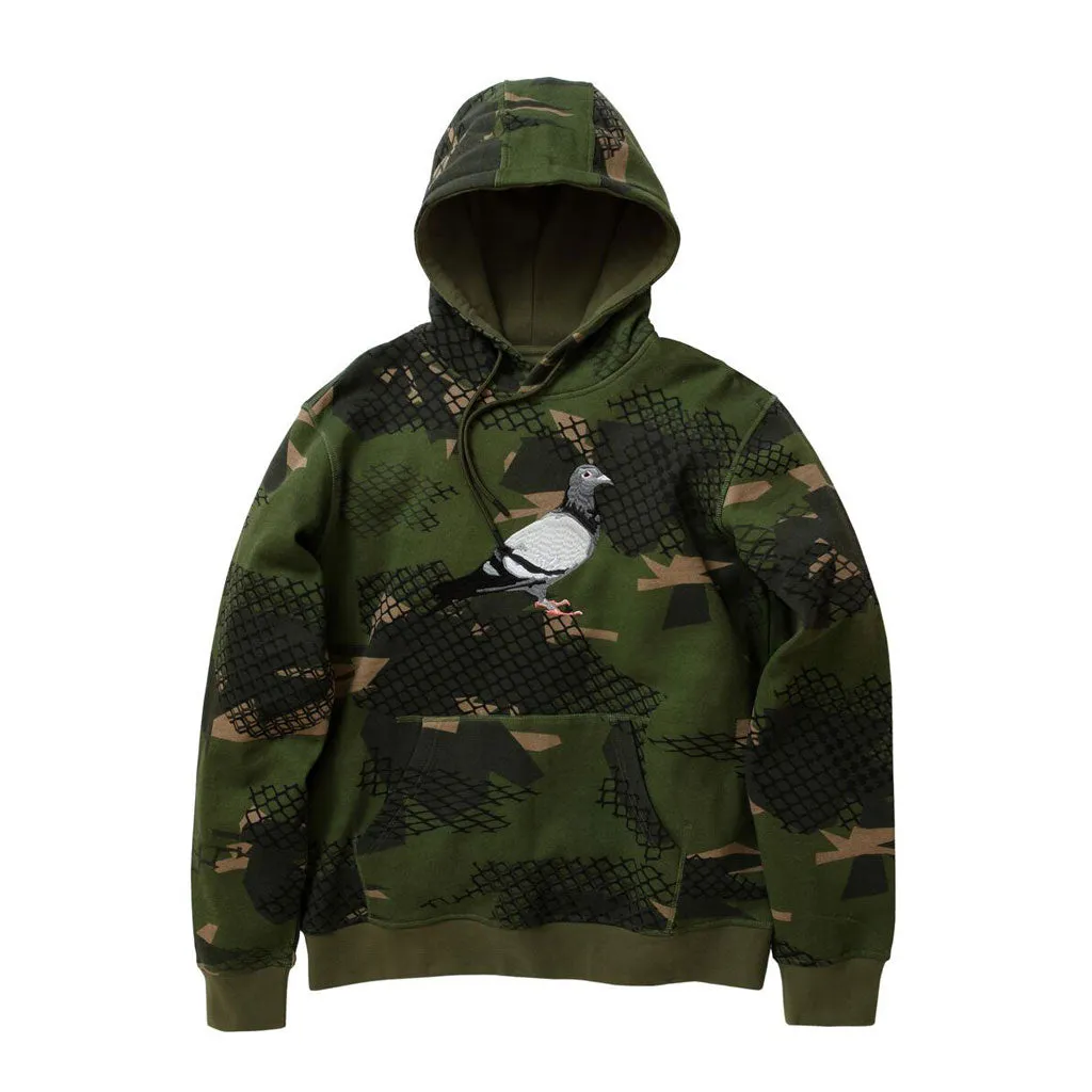 Staple Pigeon Wire Camo Pigeon Hoodie Green