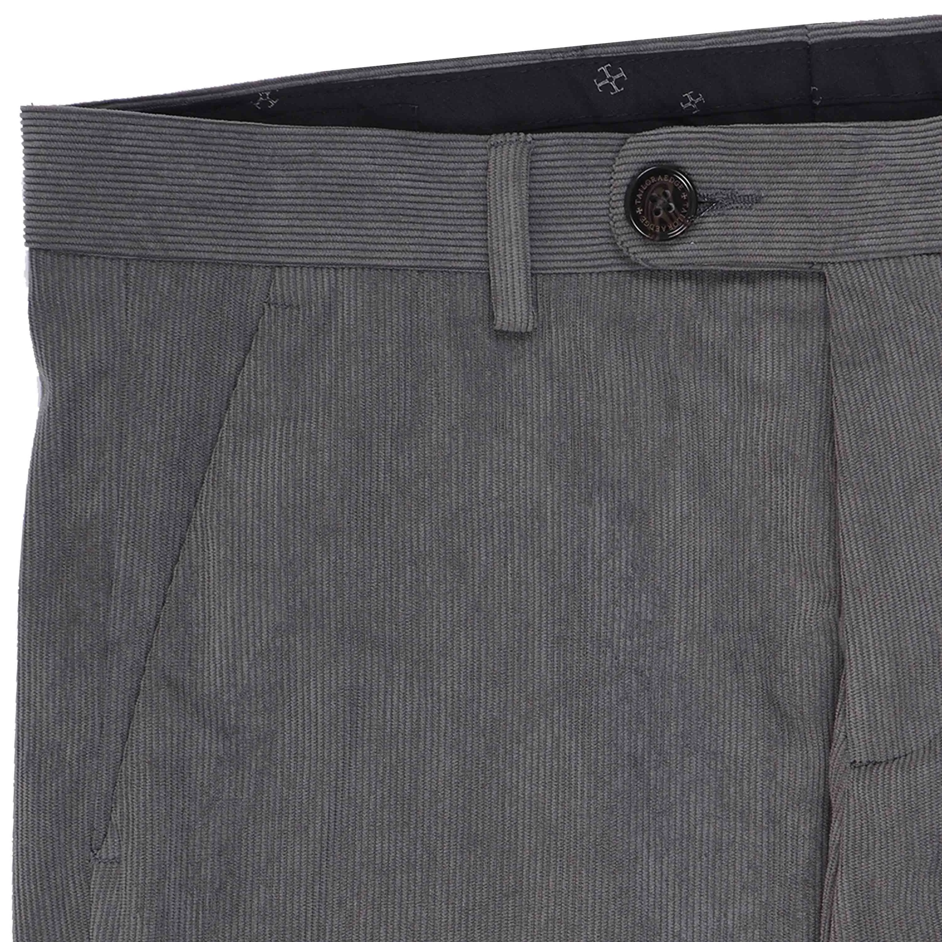 Statement Corduroy Grey Pant