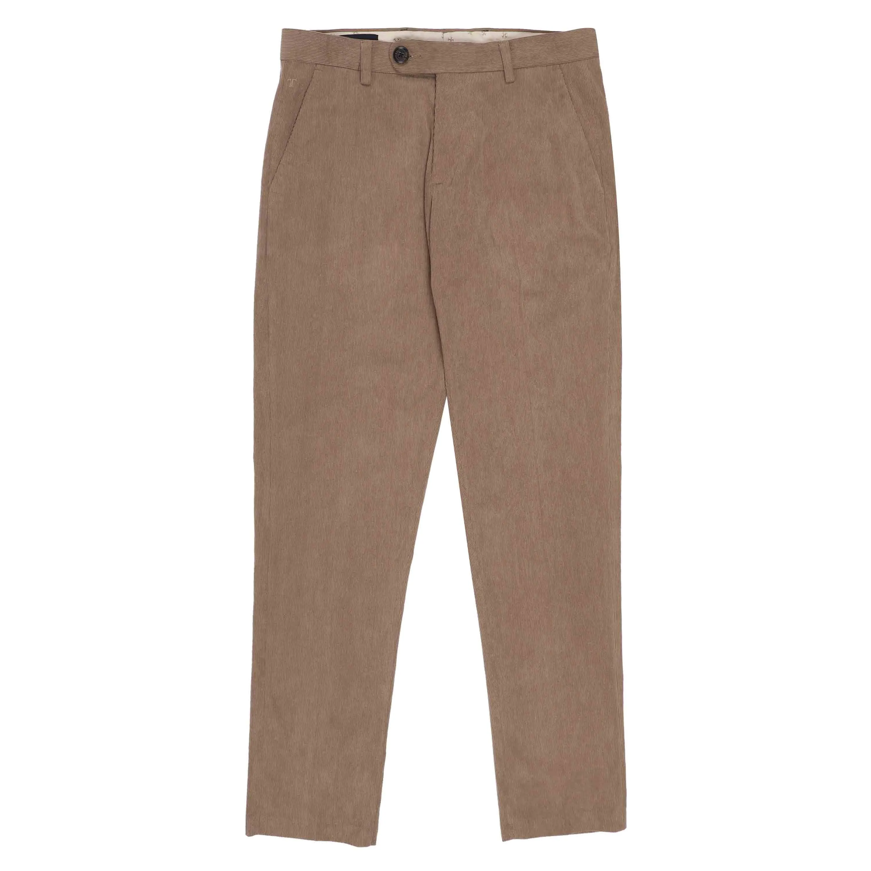 Statement Corduroy Khaki Pant