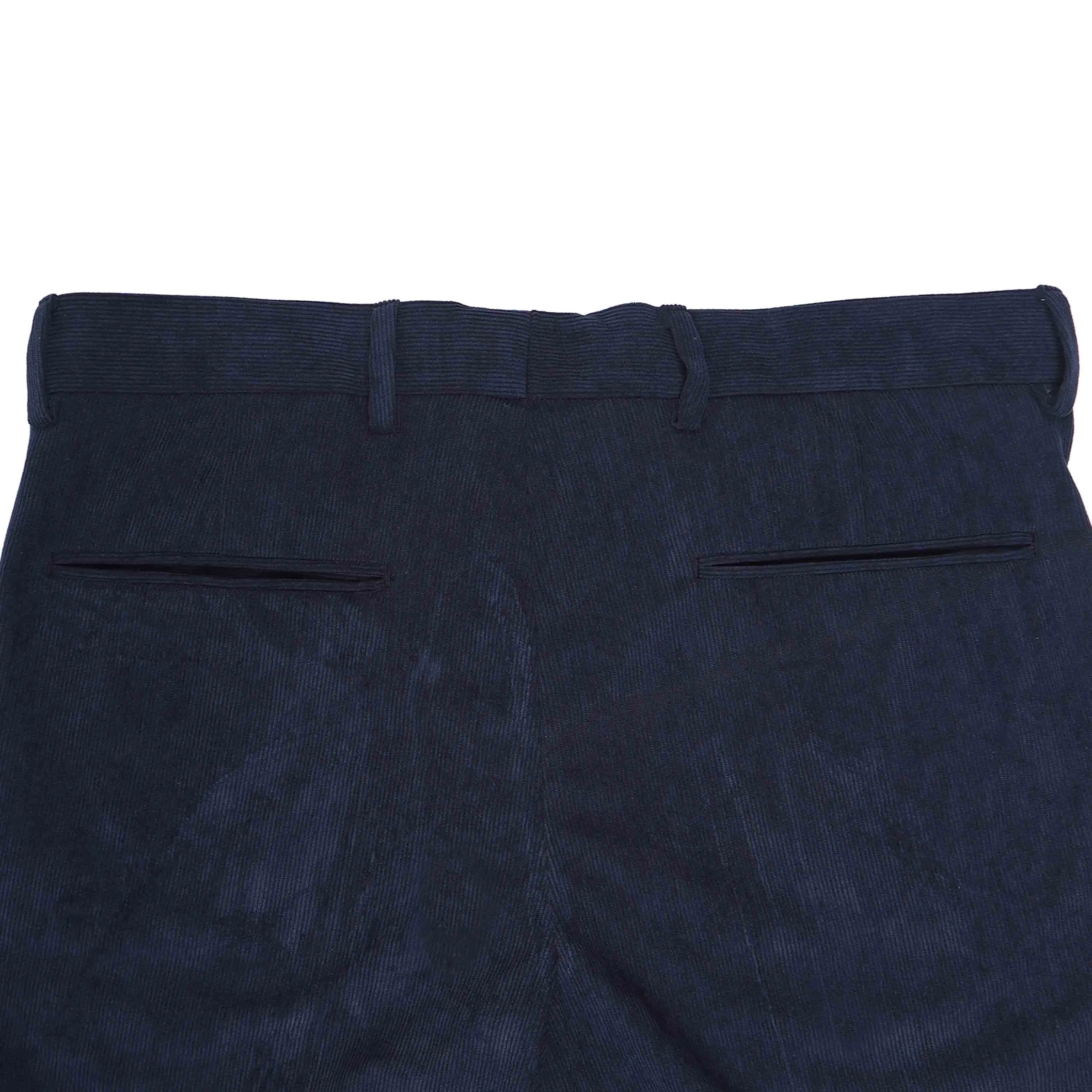 Statement Corduroy Navy Pant