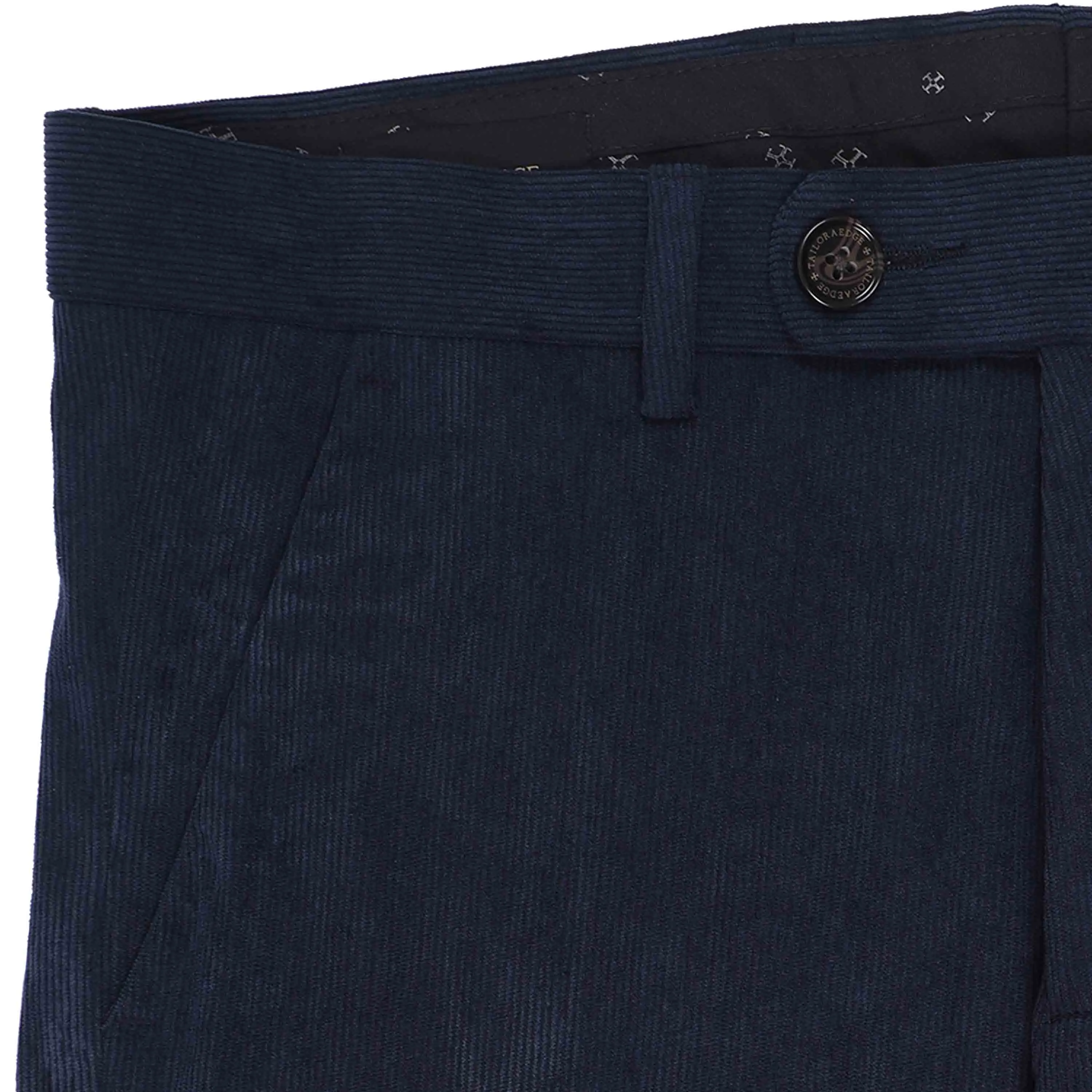 Statement Corduroy Navy Pant