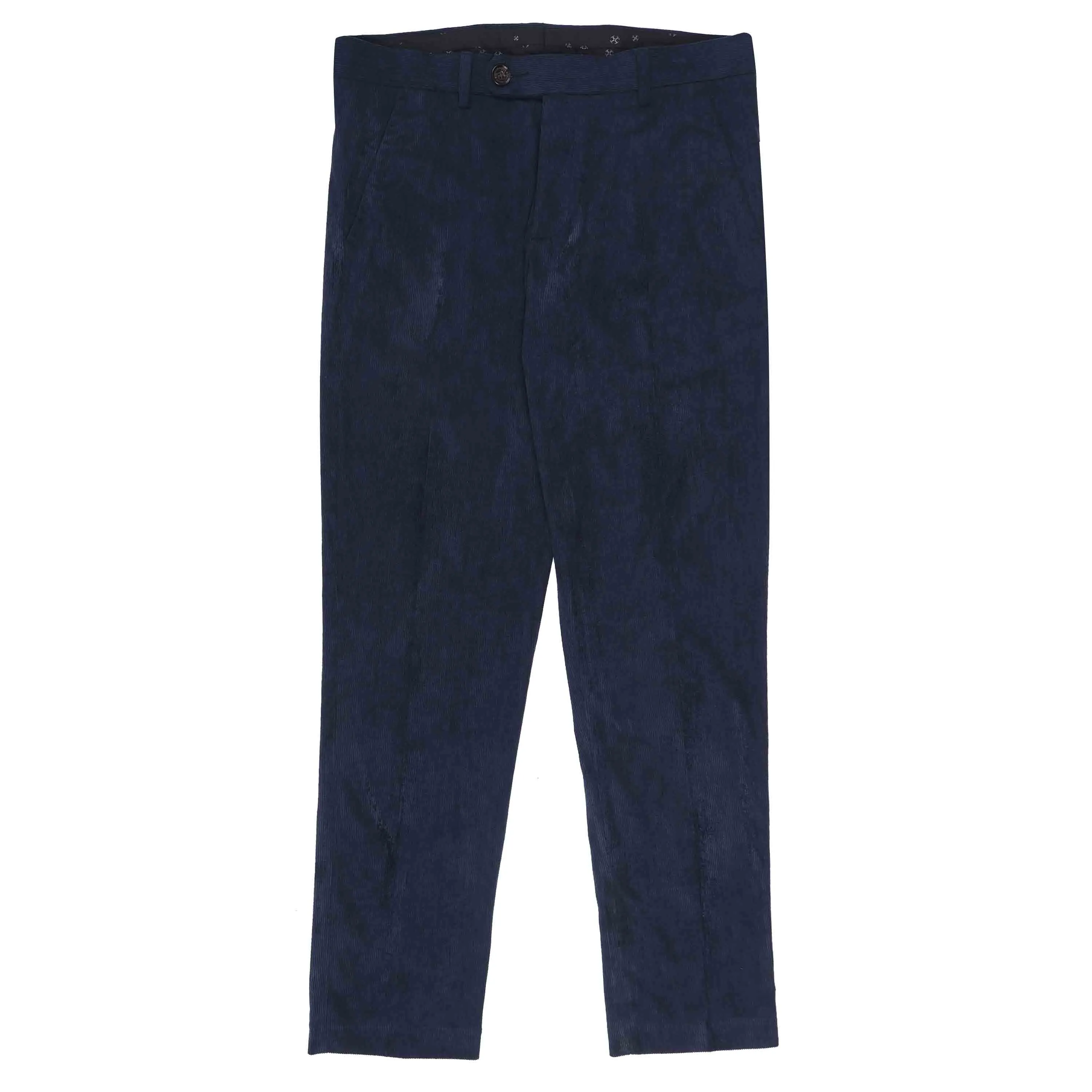 Statement Corduroy Navy Pant