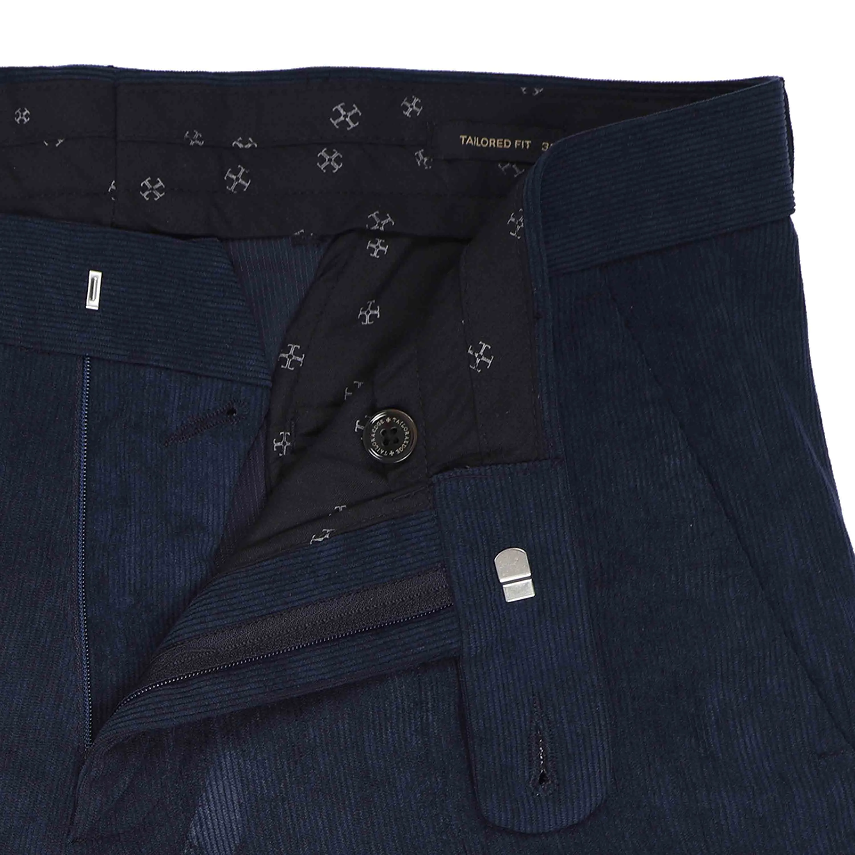 Statement Corduroy Navy Pant