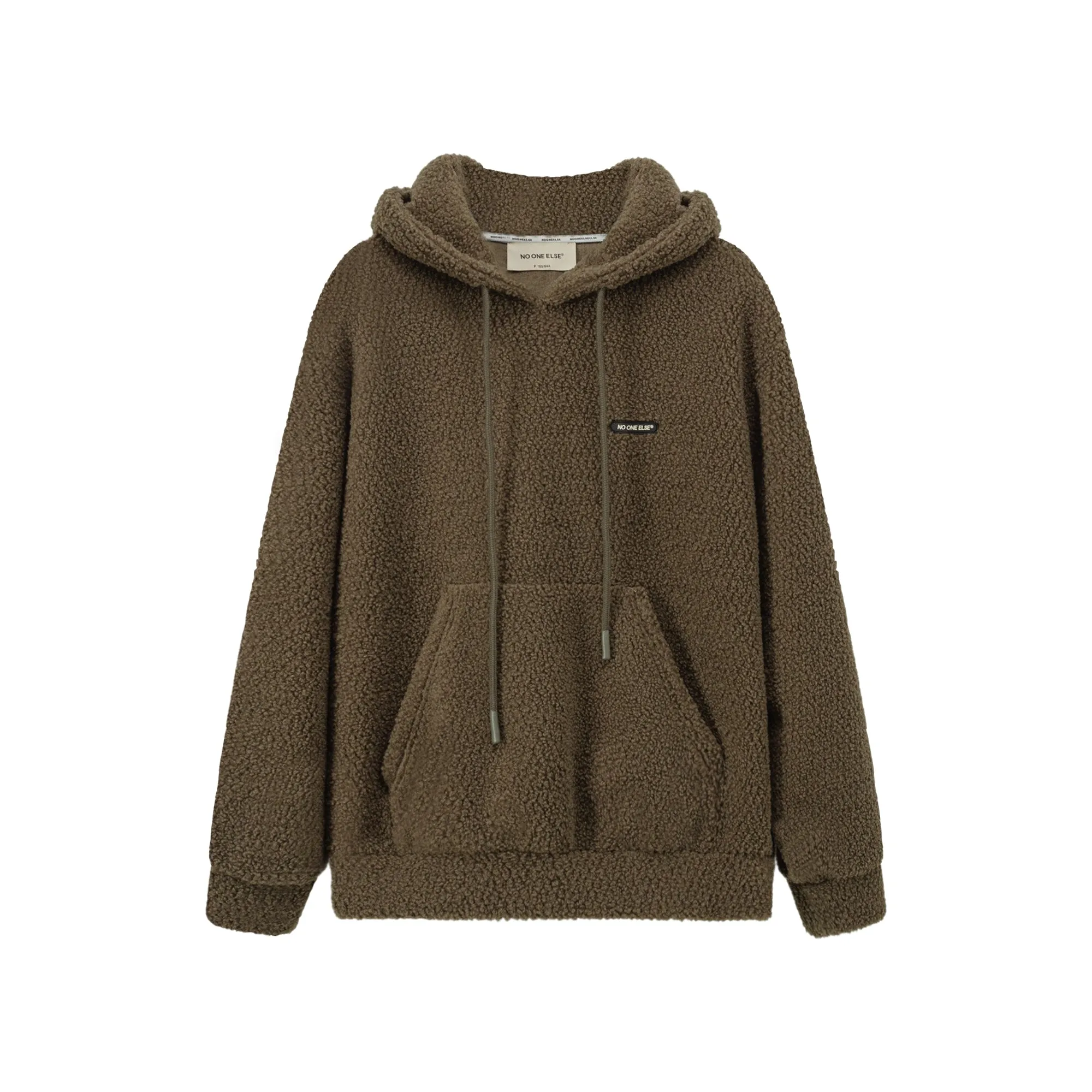 String Fleece Hoodie