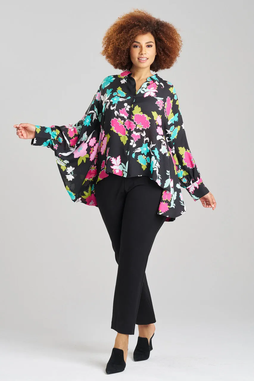 Tangier Printed Silk Georgette Top