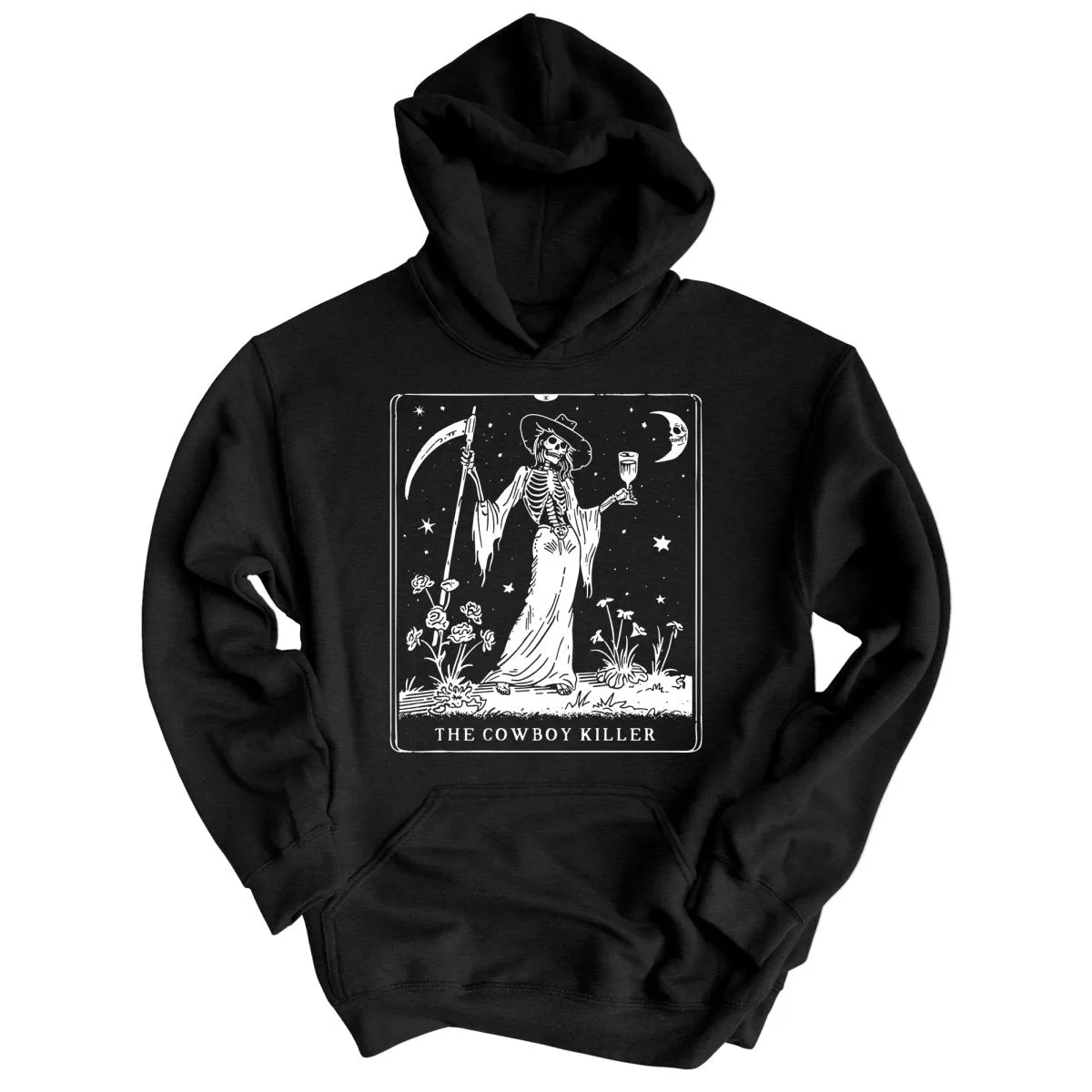 The Cowboy Killer Tarot Card Hoodie