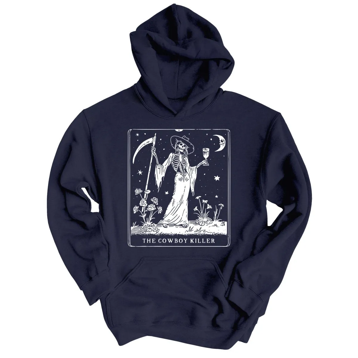 The Cowboy Killer Tarot Card Hoodie