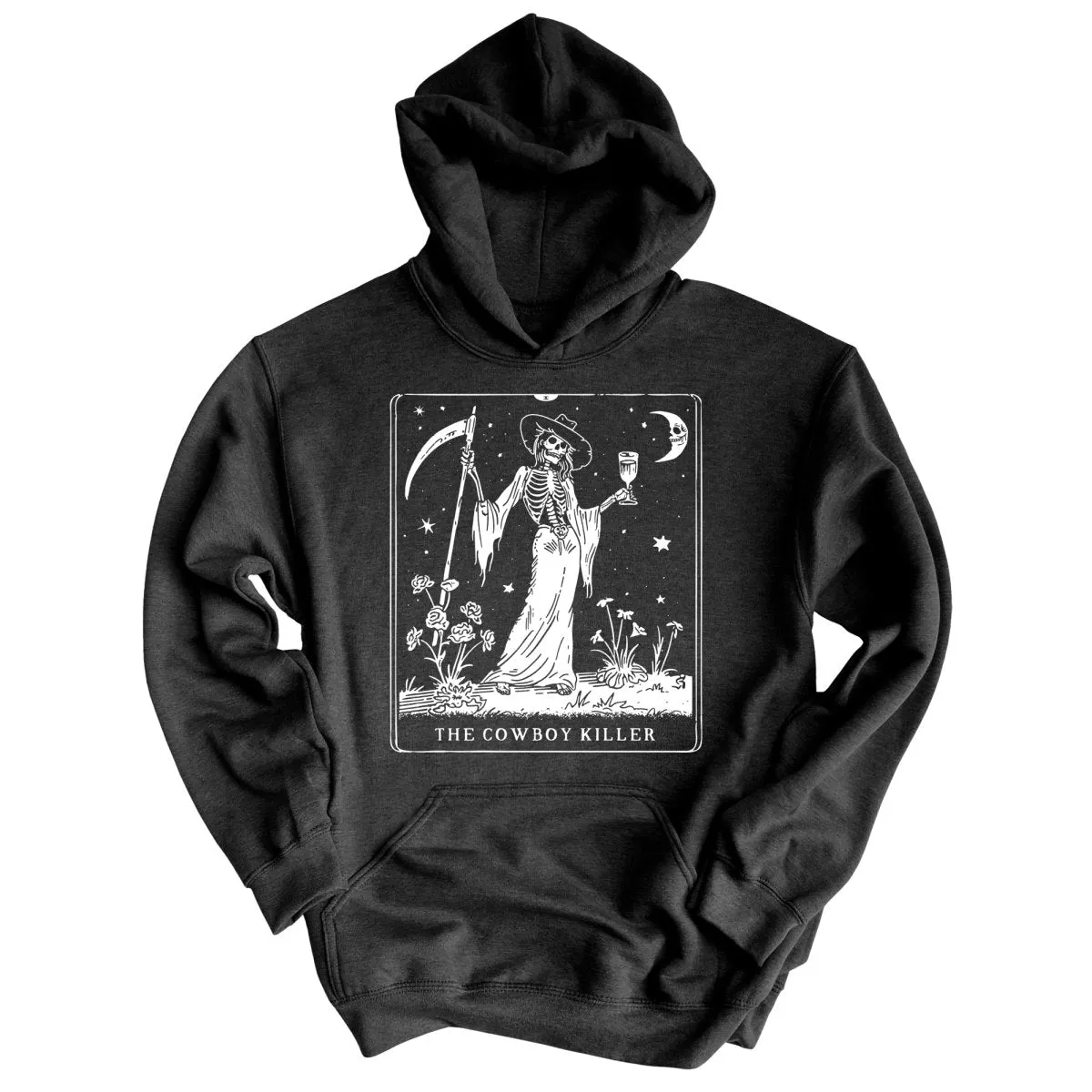 The Cowboy Killer Tarot Card Hoodie