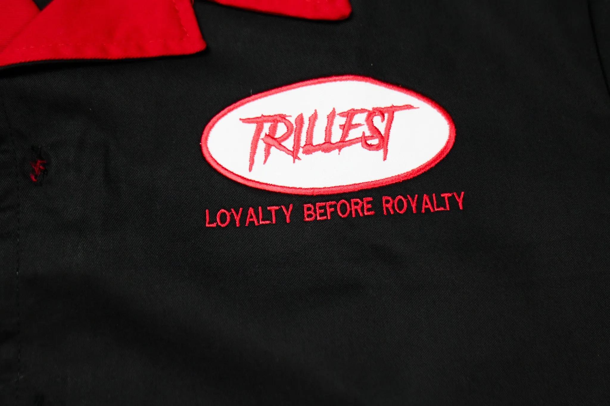 Trillest Workshirt - Black/Red