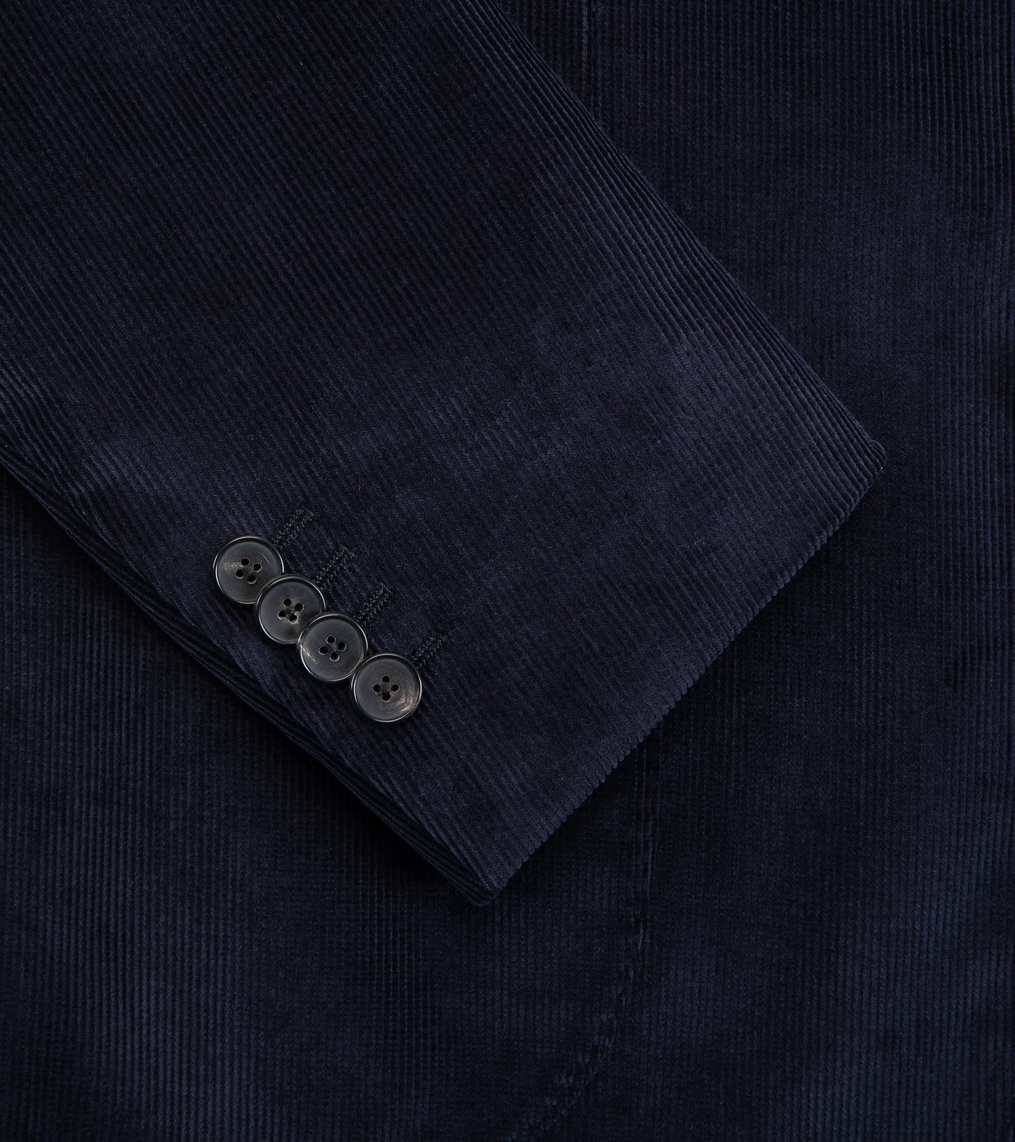 Trunk Wigmore Fine Cotton Corduroy Suit Jacket: Navy