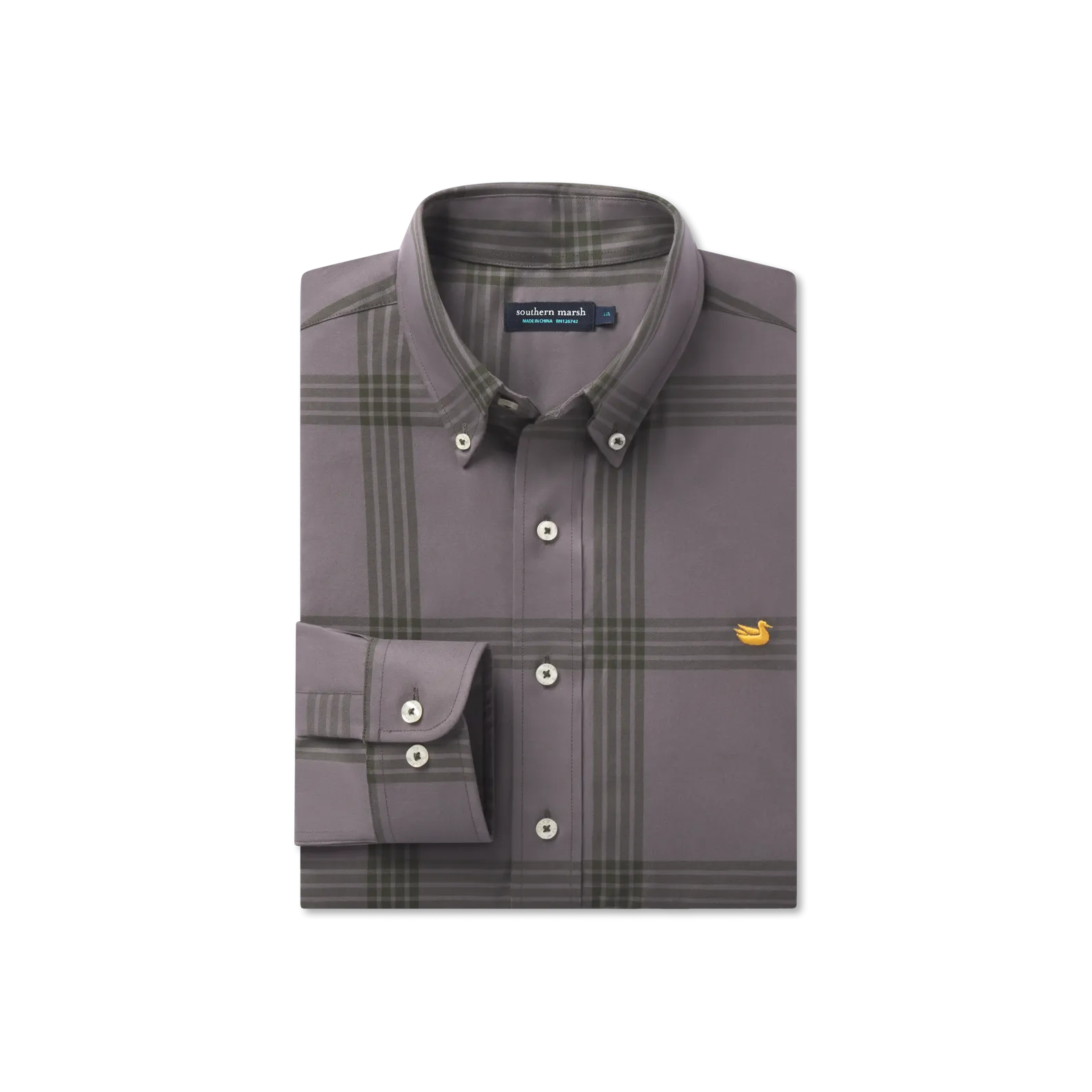 Trussville Windowpane Dress Shirt