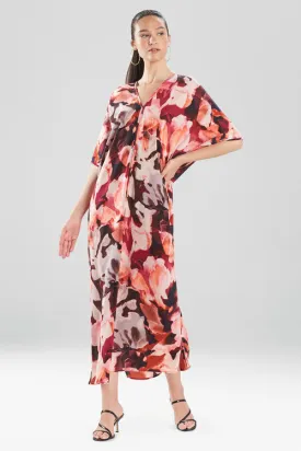 Watercolor Foliage Caftan